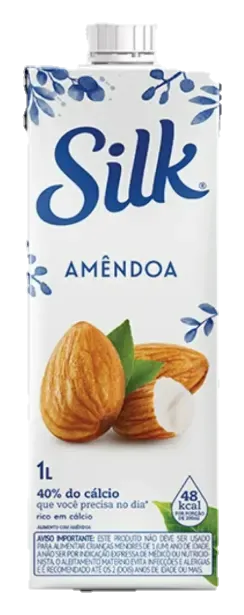 SILK AMENDOA ACUCAR 12X1L