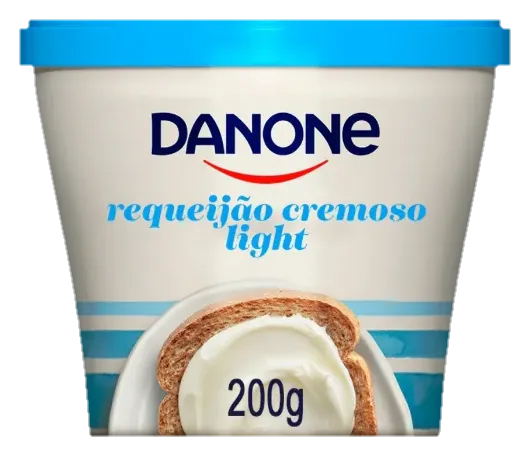 REQUEIJAO CREMOSO DANONE LIGTH 200GX12
