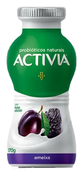 ACTIVIA 170GX20 ZERO LIQ AMEIXA