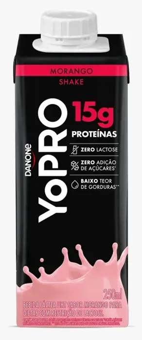 BEB LACTEA YOPRO 15G 250MLX24 MORANGO EDGE