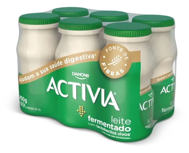 ACTIVIA LEITE FERMENTADO 6X450G CX 18UN