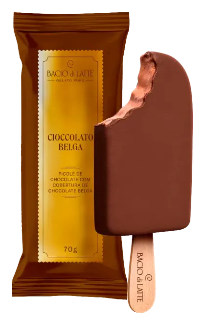 PICOLE CIOCCOLATO BELGA C/ COB 70G BACIO DI LATTE CX 18UN