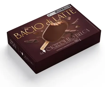 MULTIPACK MINI PICOLE CIOCCOLATO BACIO DI LATTE 180G CX 6UN