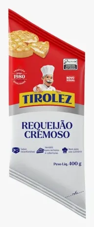 REQUEIJAO BISNAGA TIROLEZ 400G CX 18UN