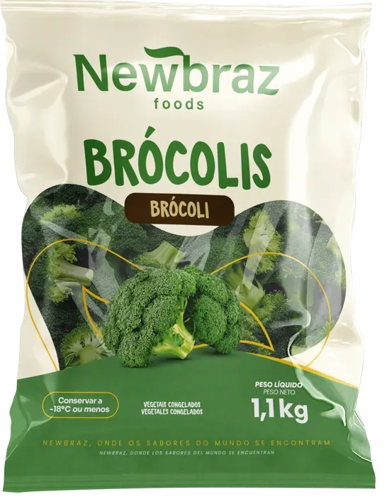 BROCOLIS BASIC NEWBRAZ 1,1KG CX 11KG
