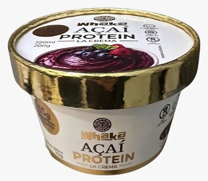WHAKA ACAI PROTEIN LA CREME 200G CX 12UN